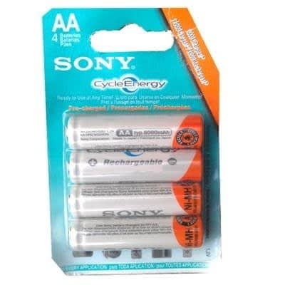 Sony hotsell rechargeable battery
