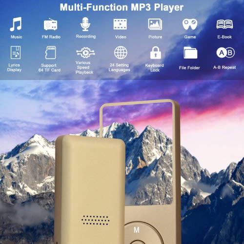 Portable MP4 Player MP3 Player Video Player with Photo Viewer , EBook Reader and Voice Recorder