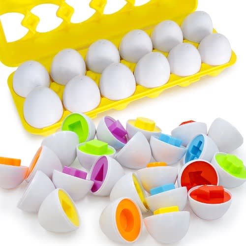 Matching Eggs Toy Puzzle 12 Pieces Konga Online Shopping
