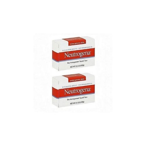 Neutrogena Transparent Facial Bar Soap For Acne & Spots - 2pcs | Konga  Online Shopping