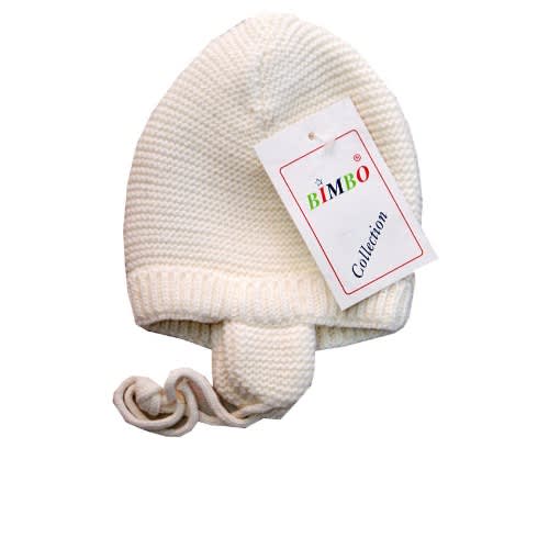 cream wool hat