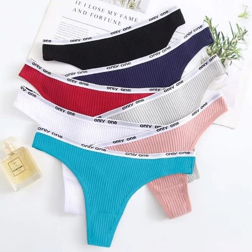 Fashion G-string Ladies Underwear Pants 6pcs