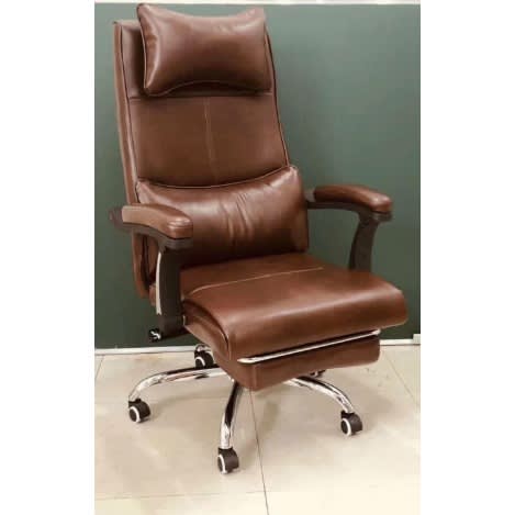 Gg Executive Reclining Desk Chair With Footrest Headrest And