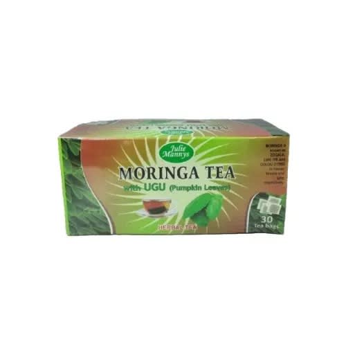 Julie's Manny's Moringa Tea With Ugu - 30 Teabags | Konga Online Shopping