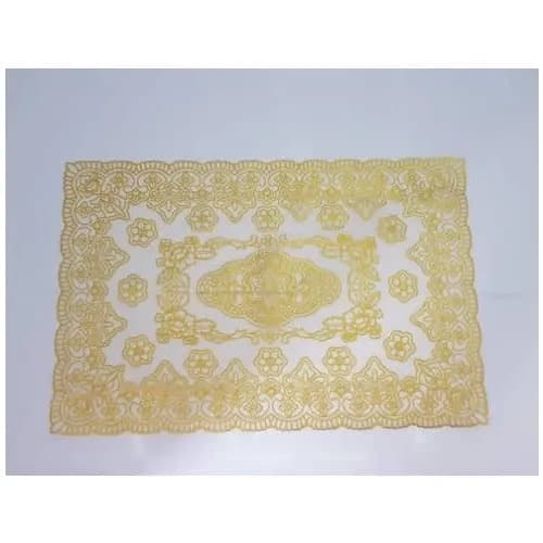 Dining Table Mat- 6 Pcs - Gold | Konga Online Shopping