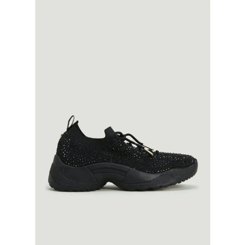 Head Over Heels Black Diamante Trainers Konga Online Shopping