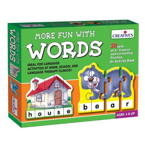 More Fun with Words Educational Spelling Puzzles For Children 