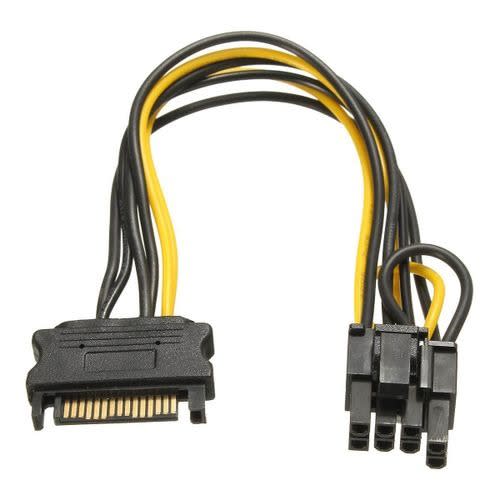 Reductor climax bulge Sata 15 Pins To 8-pin -e Socket Hdd Adaptor Cable Lead | Konga Online  Shopping