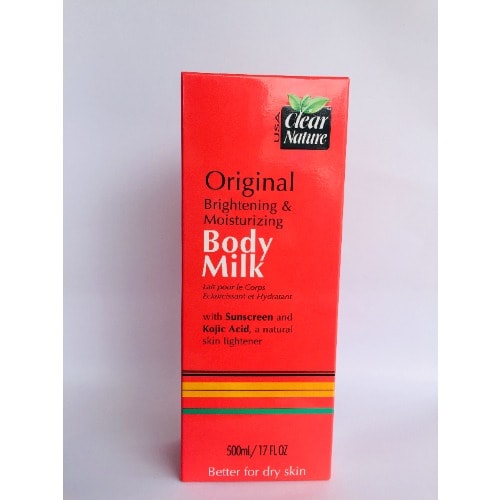 Clear Nature Lightening Exfoliating Shower Gel With Scrub 700ml And