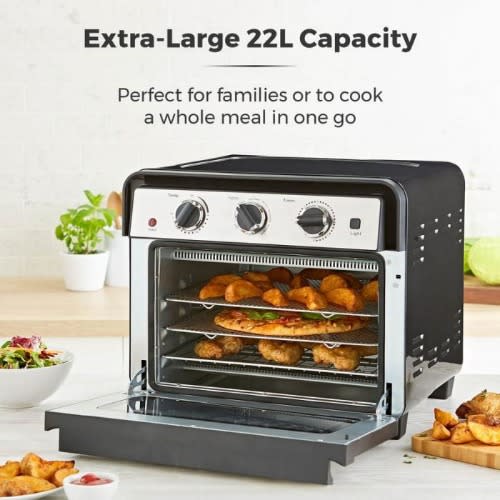 Tower 22 Litres Air Fryer Oven With Rapid Air Circulation And 60