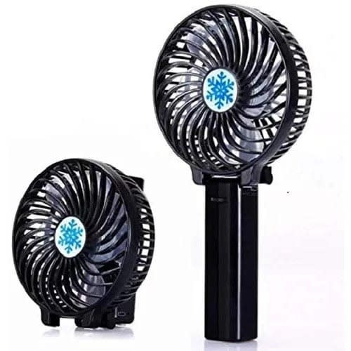 Mini Mobile Portable Usb Rechargeable Mini Fan Black Konga Online