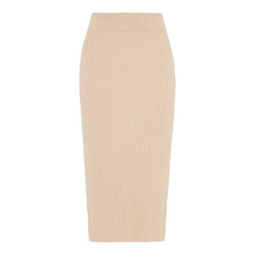 Beige Pencil Skirt | Konga Online Shopping