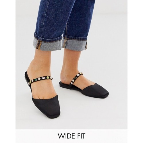 new look wide fit mules