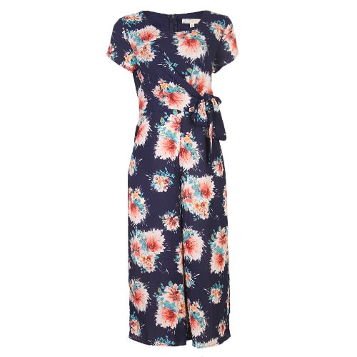 floral chiffon jumpsuit