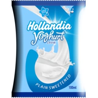 Yoghurt Plain Sweetened - 90ml - 24 Pieces.