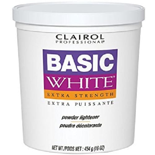 Clairol Basic White Extra Strength Powder Lightener Bleach Konga