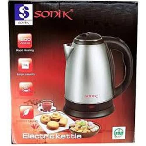 Sonik 1.8l Stainless Still Electric Kettle Konga Online Shopping