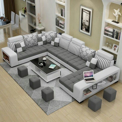 U Shape Sofa Set Grey Konga, What Are Sofas Filled With