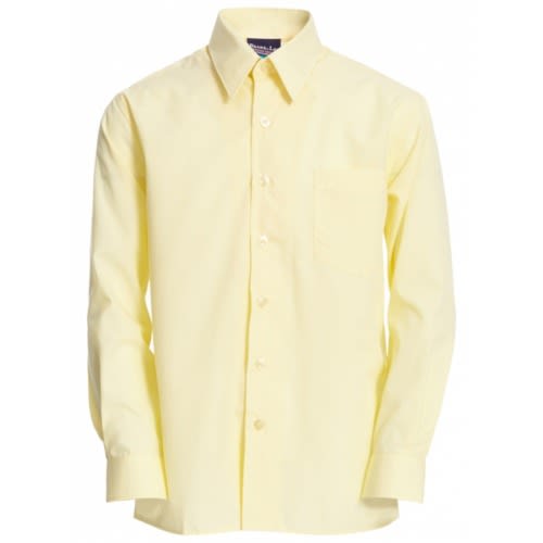 Men's Formal Dress Shirt - Light Yellow | Konga Online Shopping