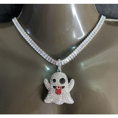 Clown discount emoji necklace