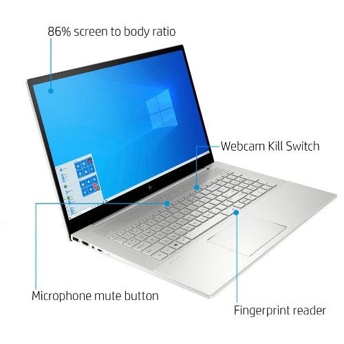 Hp Envy Laptop 17m Touch 10th Gen Intel Core I7 12gb Ram 512gb Ssd 32gb Win 10 Konga Online Shopping
