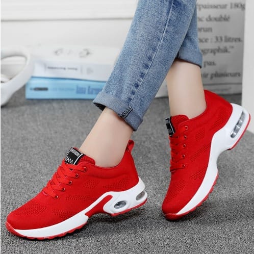 Jolie Ladies Sneaker -- Red | Konga 