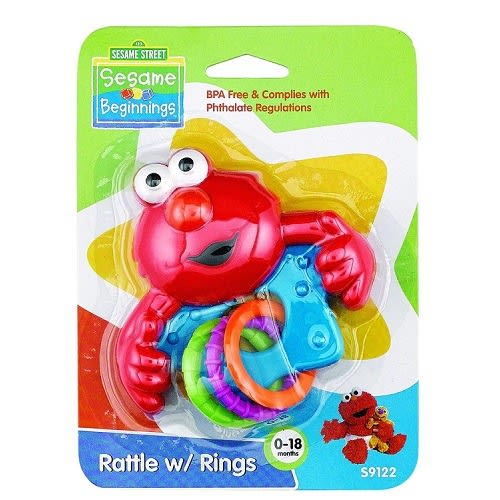 Elmo rattle hot sale
