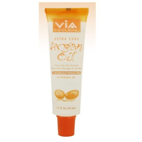 Via Natural Ultra Care Argan Moisturizing Oil For Hair Scalp Body