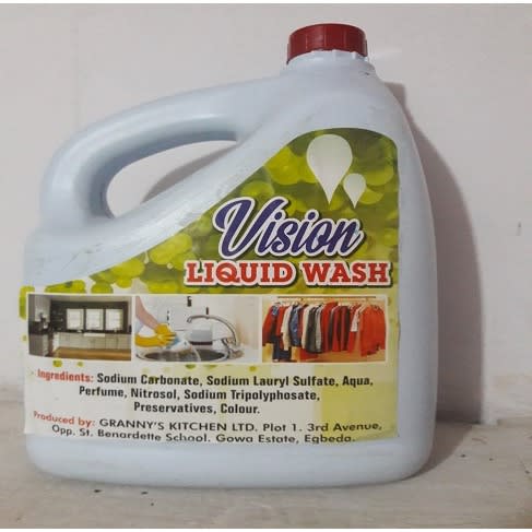 liquid soap for washing clothes