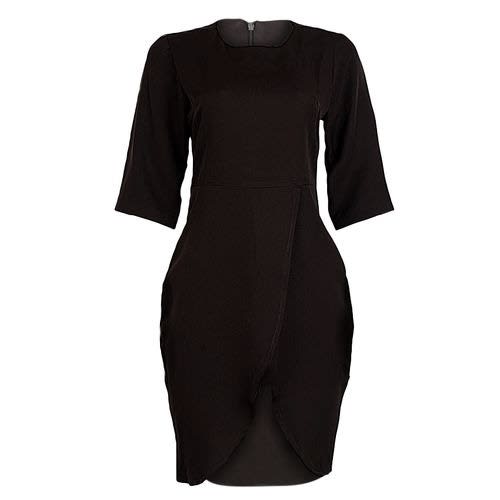 Black corporate gown clearance