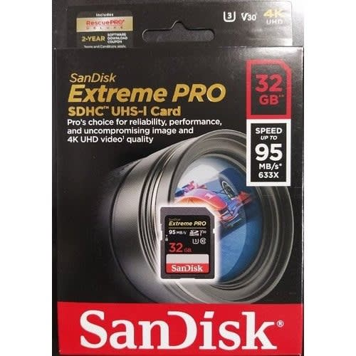 Sandisk extreme discount pro sdhc