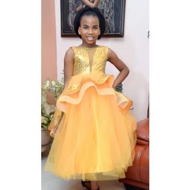 Golden Yellow Ball Dress Konga Online Shopping