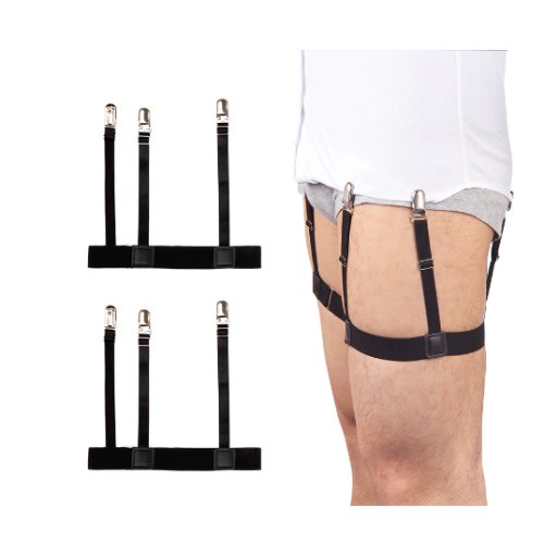 Hidden Men Shirt Stay Shirt Suspenders Shirt Garter Keeper With