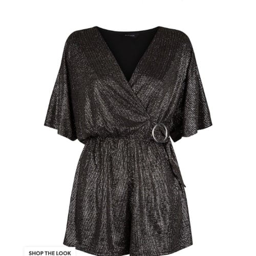 New look sales glitter playsuit