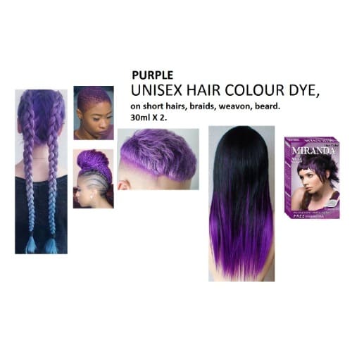 Unisex Hairdye Permanent Purple Konga Online Shopping