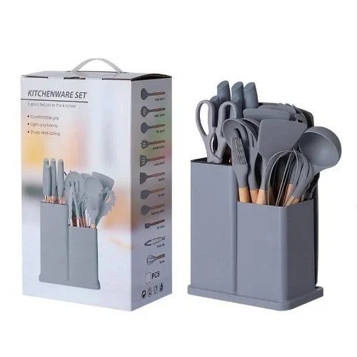 Silicone Spoon Set - 11 Pieces | Konga Online Shopping