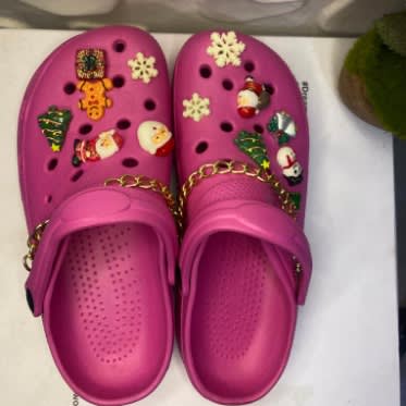 Fancy hotsell crocs sandals