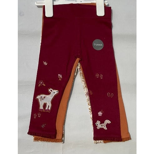 Plain top colored leggings