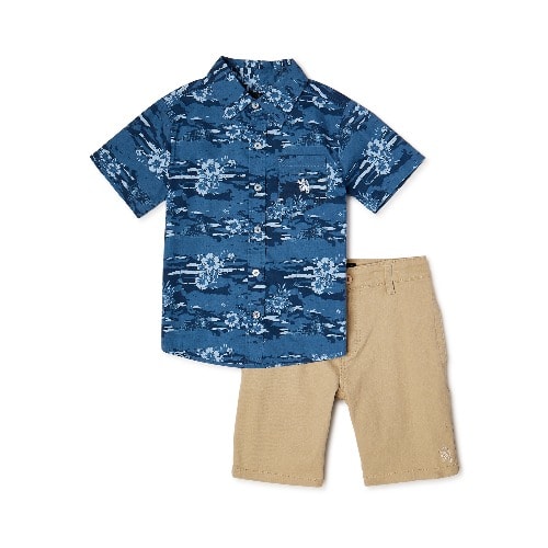 English Laundry Boys Tropical Print 