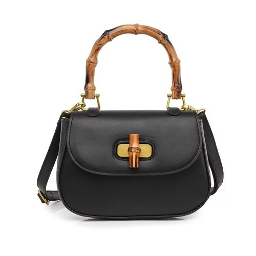 Gucci bag with wood handle deals