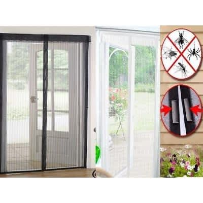 Magic Mesh Screen Door Black Konga Online Shopping