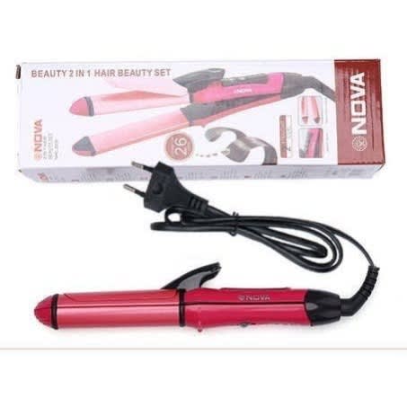 Nova 2 In 1 Hair Straightener And Curler Konga Online Shopping