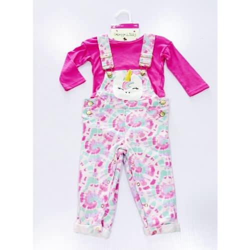 Colette Lilly Girls Floral 2-Piece Dress Set Outfit 