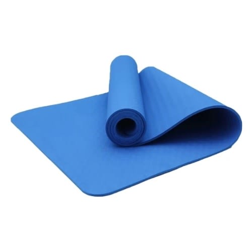 Yoga Mat With Carrier Bag- Blue | Konga Online Shopping