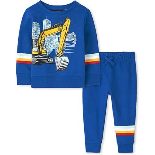 The Childrens Place Toddler Boys 2piece Jogger Set Konga Online Shopping