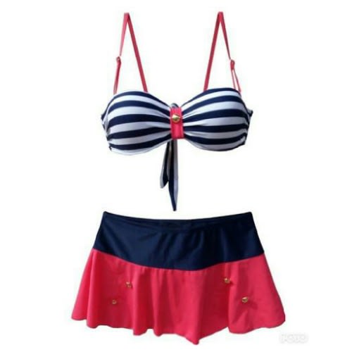 swimsuit skirt set