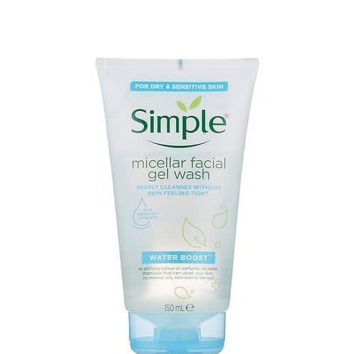 Simple Micellar Facial Gel Wash Water Boost 150ml Konga Online