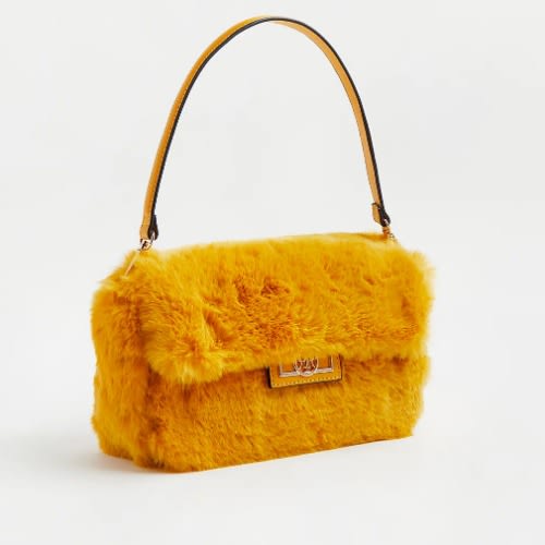 River island fur bag hotsell