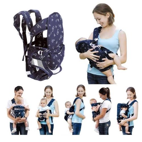 Baby Discovery 6 Way Baby Carrier - Dark Blue