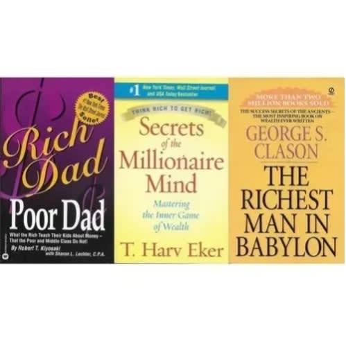 Rich Dad Poor Dad + Secrets Of The Millionaire Mind +the Richest Man In
